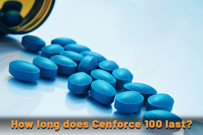 How long does Cenforce 100 last?